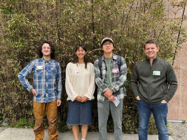 Left to Right: Sam Joseph, Albert Li, Aidan Robertson, Robert Fitch