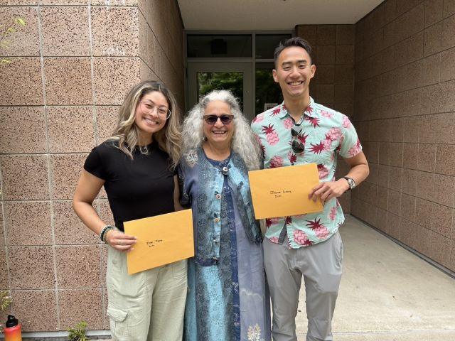 Zoe, Carla, and Jackie at ES Awards Ceremony