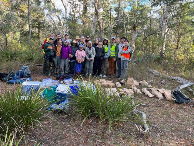 Carla in the field in Austalia